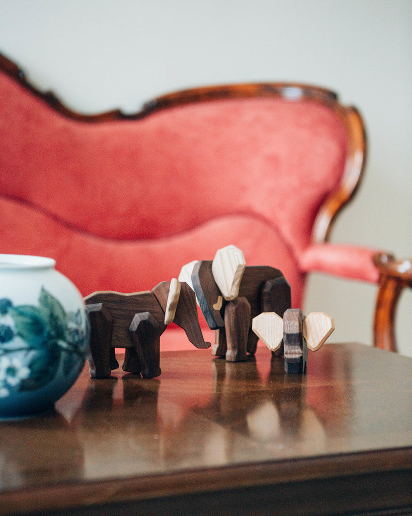 Den lille elefant og den store elefant